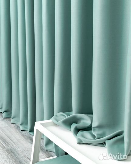 Комплект штор блэкаут Марсель Мята