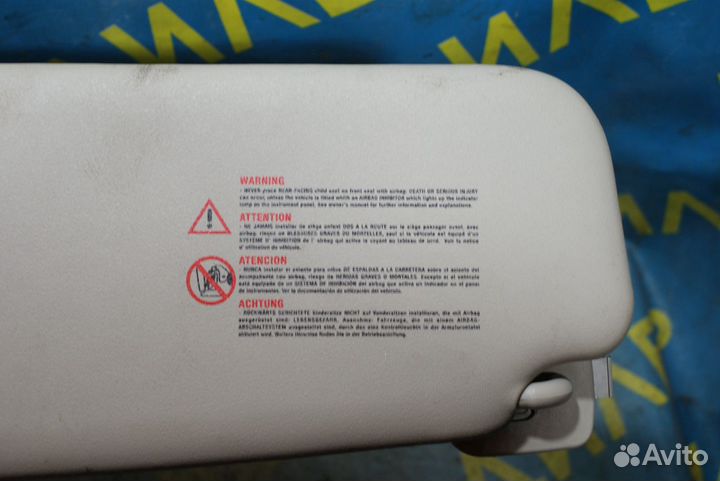 Солнцезащитные козырьки Renault Megane 2