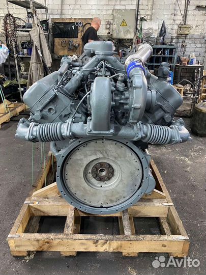 Двигатель ямз-6562 после индивидуальной сборки