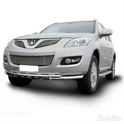 Защита переднего бампера Great Wall hover H5