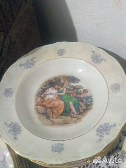 Сервиз столовый Мадонна гдр