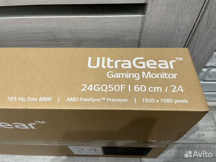 Монитор игровой LG UltraGear 165Гц 24