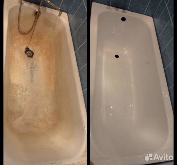 Реставрация ванн жидким акрилом