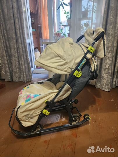 Коляска санки