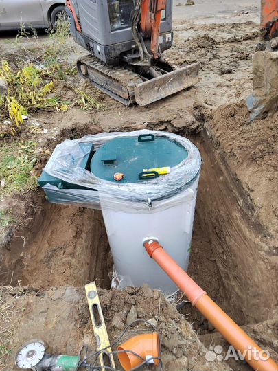 Монтаж септиков для дома и дачи