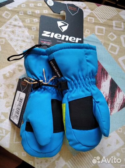 Варежки утеплённые зимние