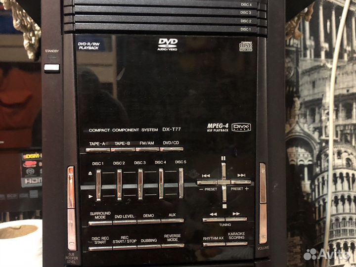 Музыкальный центр jvc с subwoofer