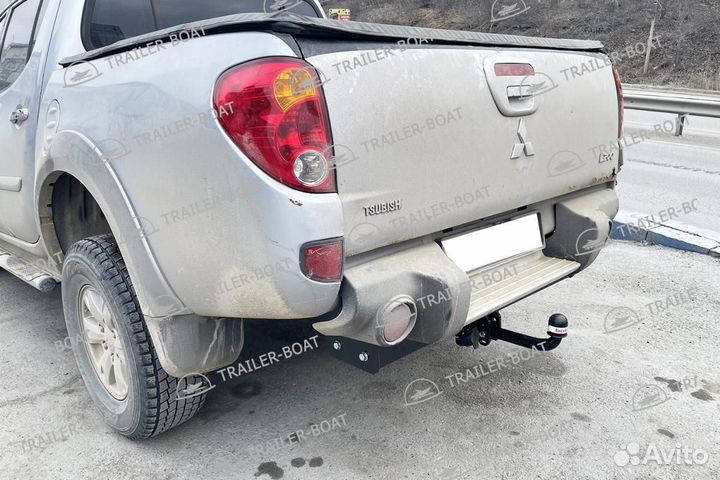 Фаркоп Mitsubishi L200 15-нв рама и крюк-шар, 50мм 39545