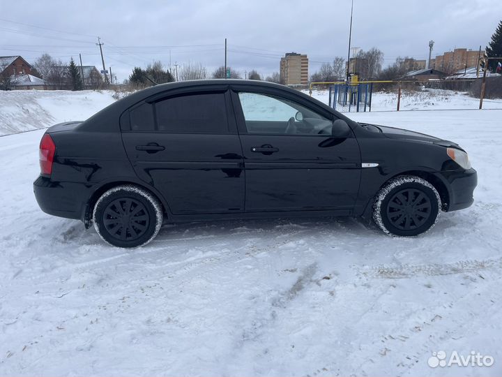 Hyundai Verna 1.4 МТ, 2007, 280 000 км