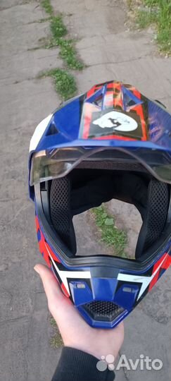 Кроссовый шлем ataki