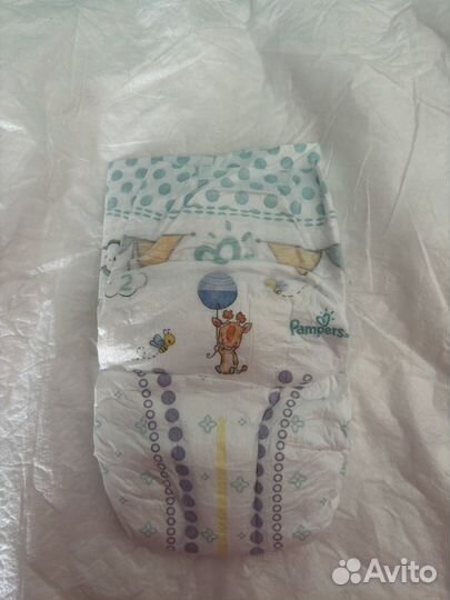 Подгузники pampers 2 new baby-dry