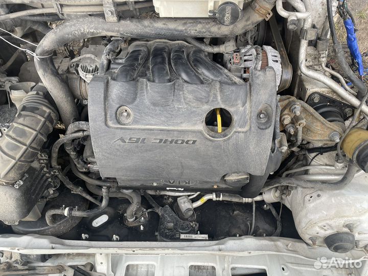 Двигатель g4fc KIA hyundai