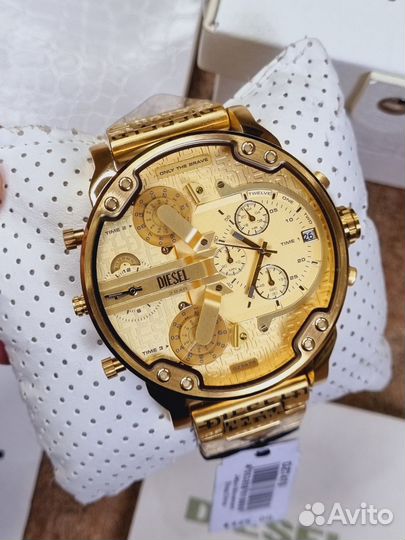 Часы Оригинальные мужские Diesel DZ7479 золотой