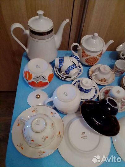 Чашки блюдца