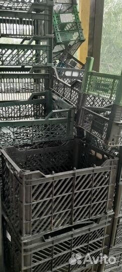 Пластиковые ящики