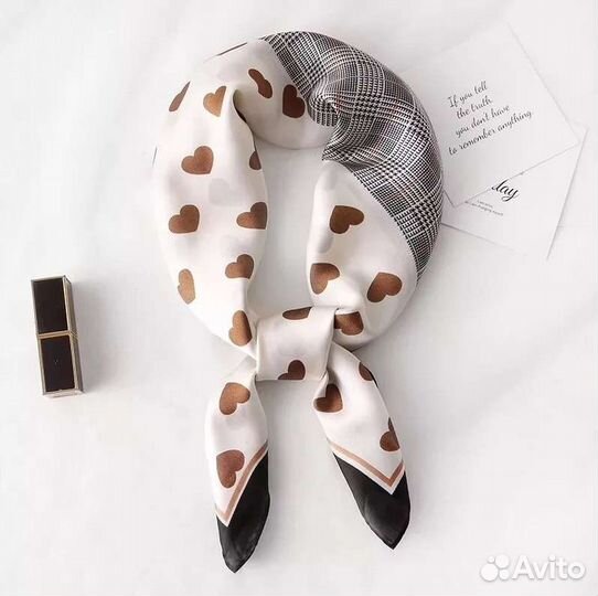 Платок на шею, косынка, шарф