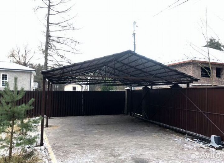 Навес 6х6