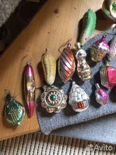 Елочные игрушки СССР