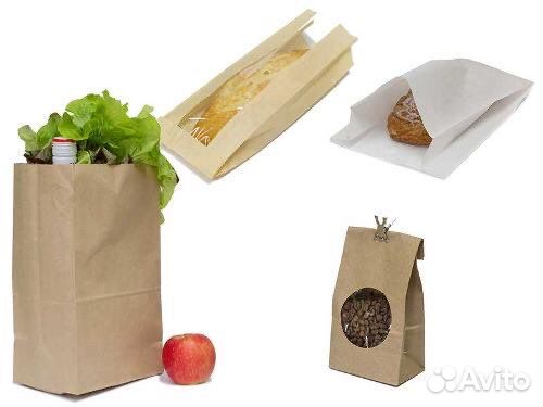 Пакеты бумажные крафт