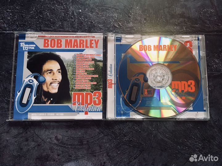 Bob Marley. Редкий коллекционный диск mp3 CD