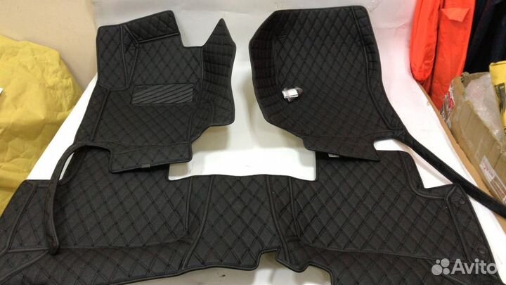 3D Коврики Range Rover Салон Багажник из Экокожи
