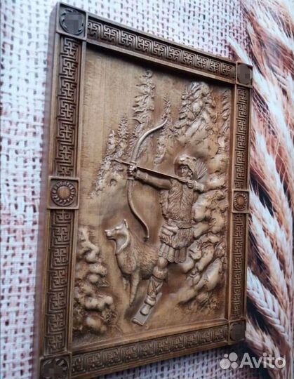 Панно из дерева 