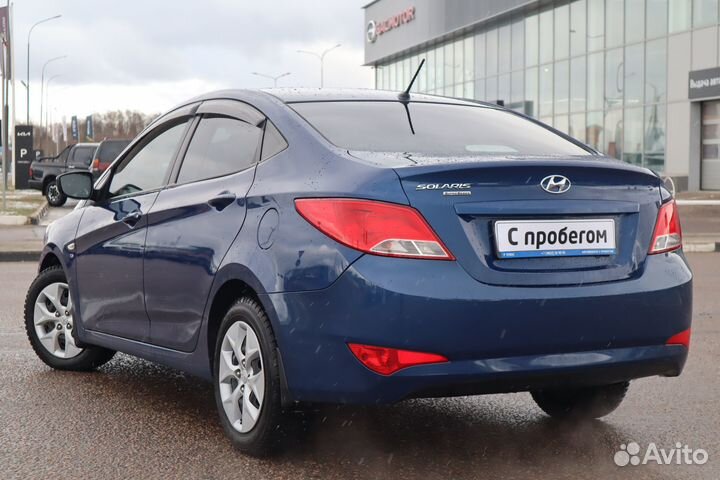 Hyundai Solaris 1.6 AT, 2016, 124 864 км