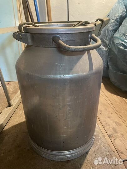 Фляга алюминиевая бу 40л