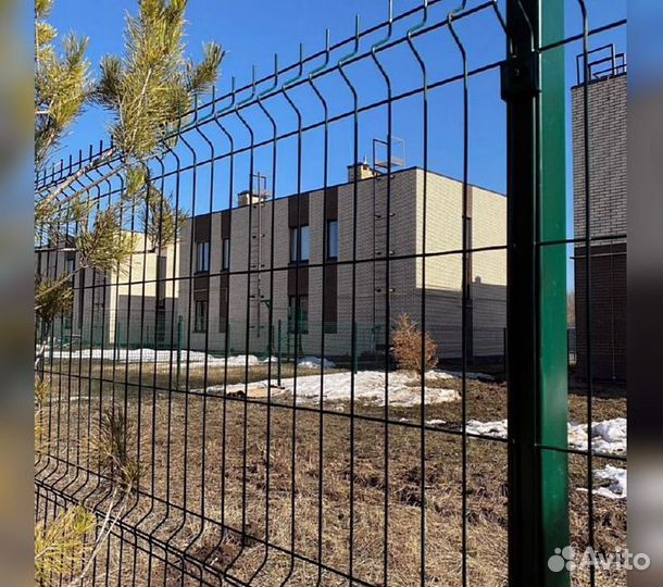Забор из 3д сетки