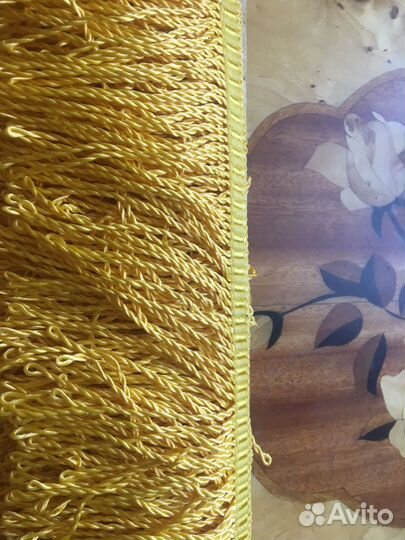 Новая шелковая витая бахрома
