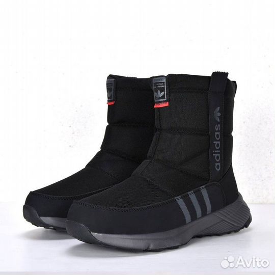 Дутики женские Adidas Black