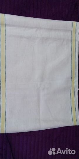 Льняной и вафельный материал для полотенец СССР