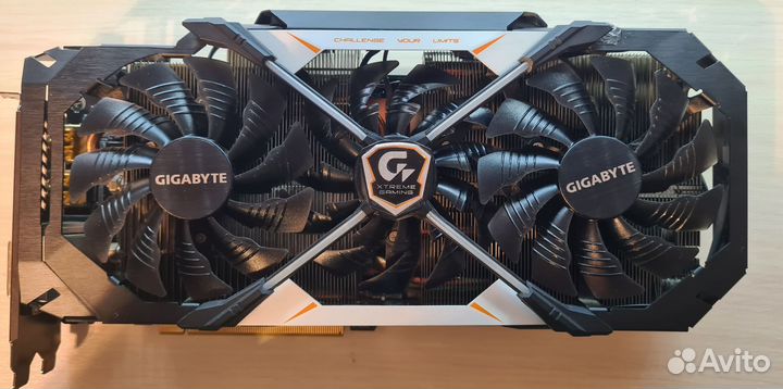 Видеокарта Gigabyte GeForce GTX 1080