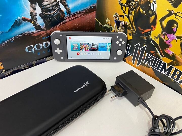 Прошитый Nintendo Switch lite 96Gb