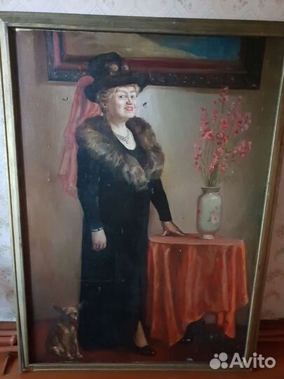 Большая картина, холст, масло