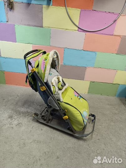 Зимние сани детские