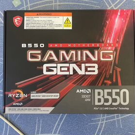 Материнская плата Msi b550 gaming gen3