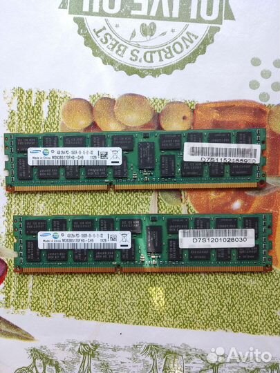 Оперативная память ddr3 8 gb(4x2)