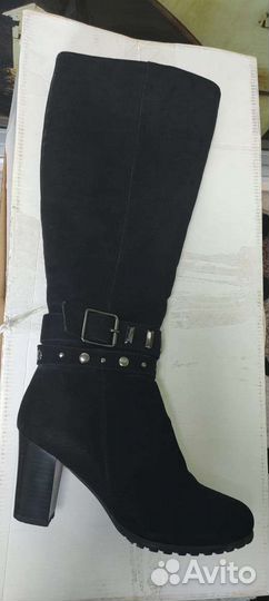 Сапоги женские зимние.Замша.36 размер