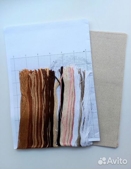 Набор для вышивания Золотое Руно Котята нл-017