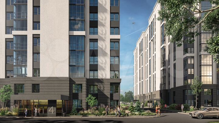 2-к. квартира, 56,2 м², 6/14 эт.
