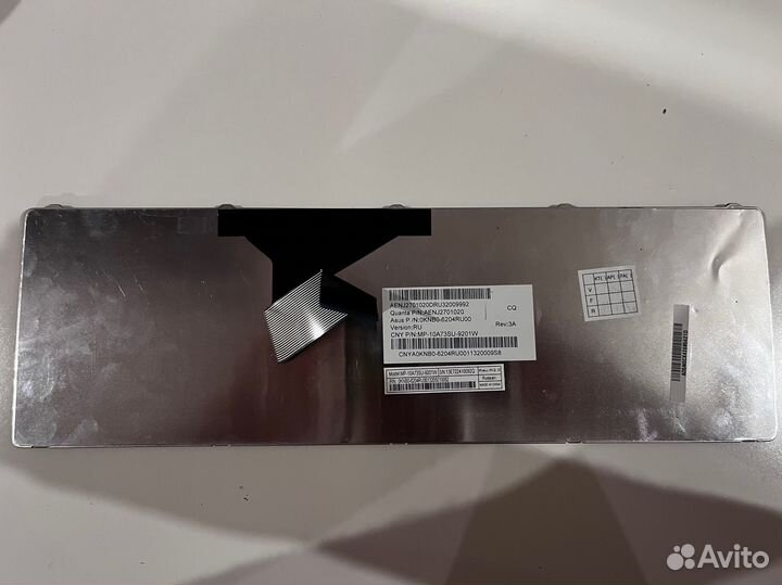 Клавиатура для ноутбука asus x55u оригинал