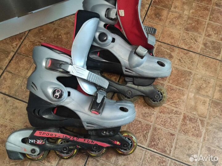 Роликовые коньки раздвижные