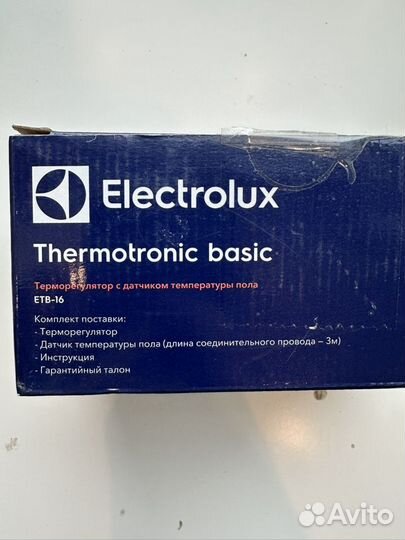 Терморегулятор Electrolux etb 16