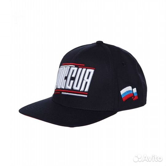 Бейсболка синяя snapback 
