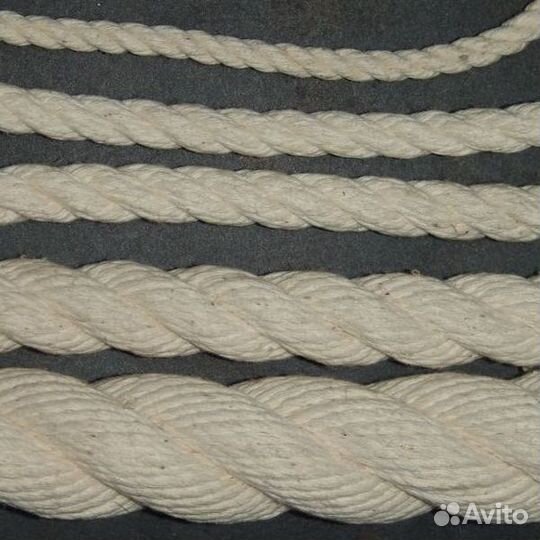 Канат х/б для перетягивания 48 мм длина 34 метра