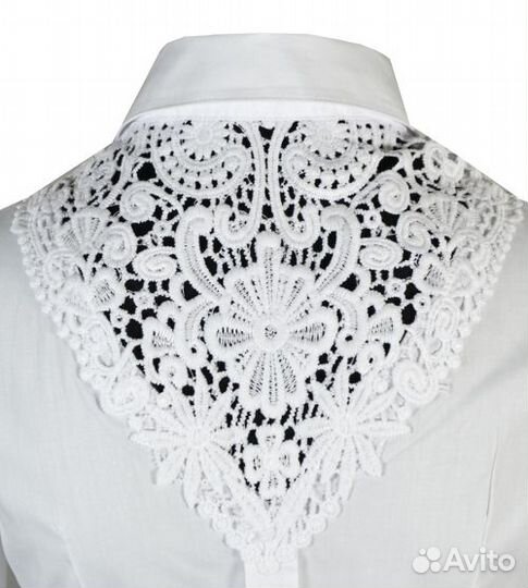 Новые нарядные белые блузки р.152-158
