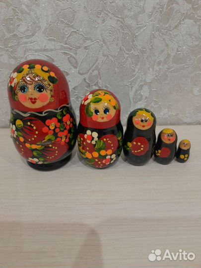 Матрешка деревянная