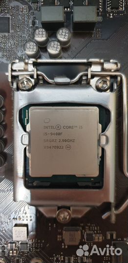 Материнская плата с процессором i5 9400f
