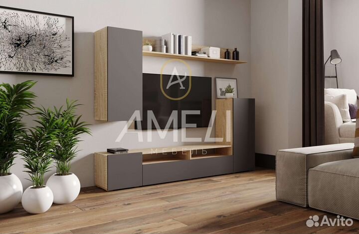 Модульная стенка в гостиную